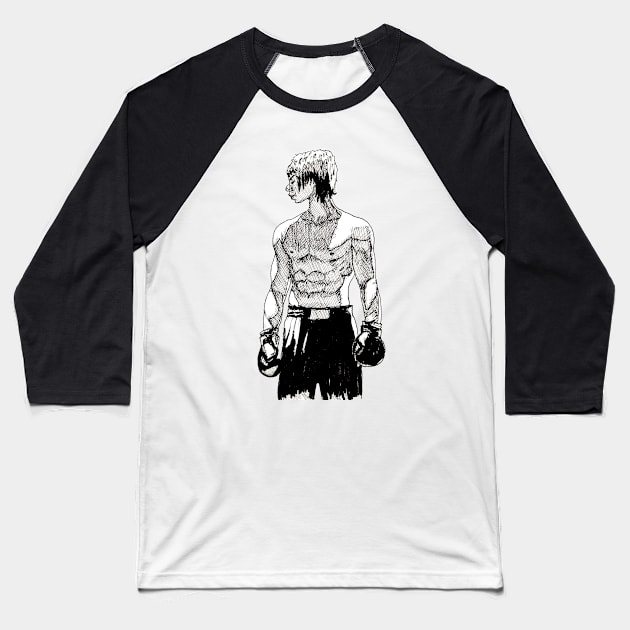 Boxer Baseball T-Shirt by Artofokan